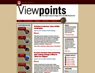 viewpoints.iu.edu screenshot