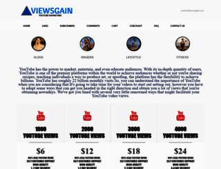 viewsgain.com screenshot