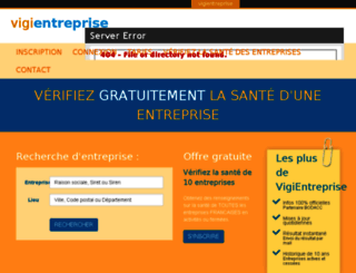 vigientreprise.com screenshot