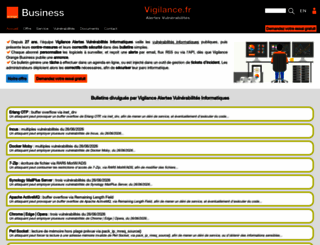 vigilance.fr screenshot