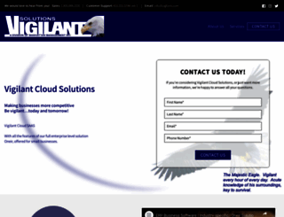 vigilant.com screenshot