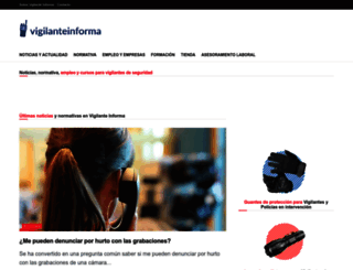 vigilanteinforma.com screenshot