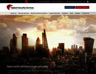 vigilantsecurityservices.co.uk screenshot