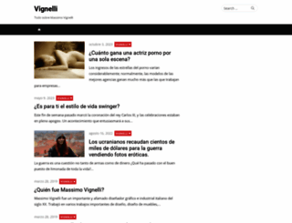 vignelli.com screenshot
