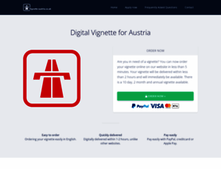 vignette-austria.co.uk screenshot