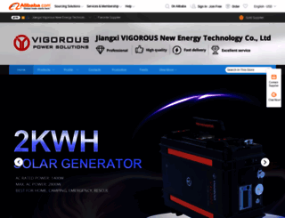 vigorgenerator.en.alibaba.com screenshot