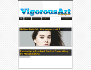 vigorousart.blogspot.com screenshot