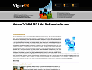 vigorseo.com screenshot