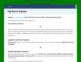 vigpowercapsulegreenworld.web.id screenshot