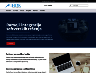 vihor-nis.com screenshot