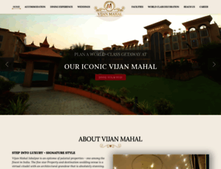 vijanmahal.com screenshot