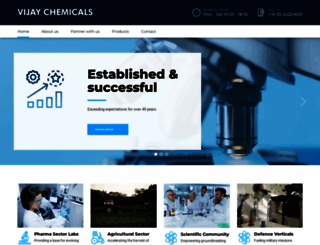 vijaychemicals.co.in screenshot