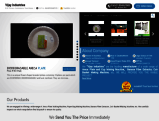 vijayindustriesnature.com screenshot