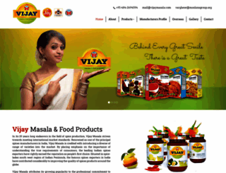 vijaymasala.com screenshot