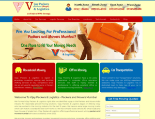 vijaypackersindia.com screenshot