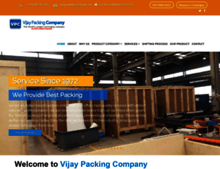 vijaypackingco.com screenshot