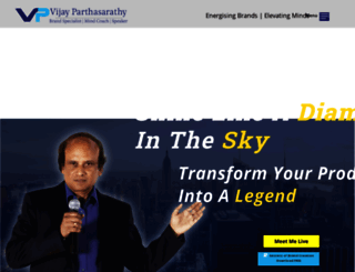 vijayparthasarathy.com screenshot