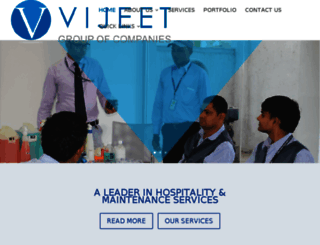 vijeetfacility.com screenshot