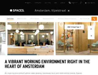 vijzelstraat.spaces.nl screenshot