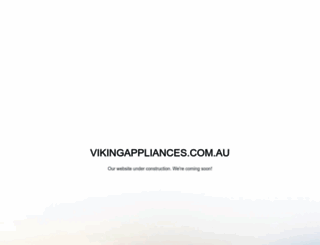 vikingappliances.com.au screenshot
