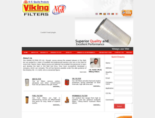 vikingfilters.com screenshot