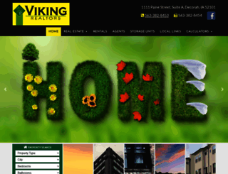 vikingrealtors.com screenshot