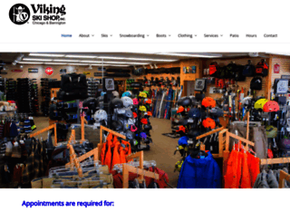 vikingskishop.com screenshot