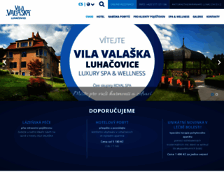 vila-valaska.cz screenshot