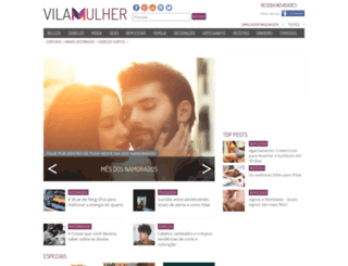 vilamulher.com.br screenshot