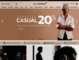 vilaromana.com.br screenshot