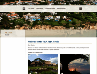 vilavitahotels.com screenshot