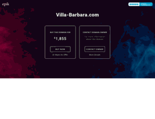 villa-barbara.com screenshot
