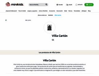 villa-carton.minikidz.es screenshot