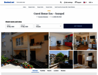 villa-eos-sozopol.booked.net screenshot