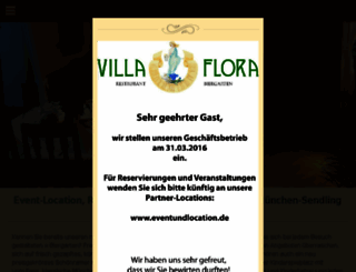 villa-flora.com screenshot