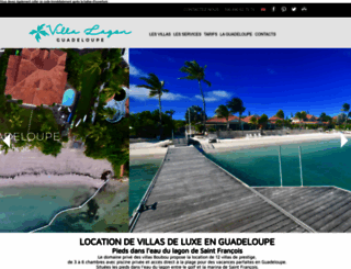 villa-lagon-guadeloupe.com screenshot
