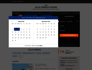 villa-venezia.chania.hotel-crete.net screenshot