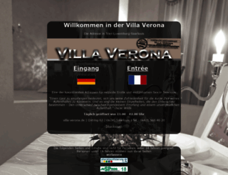 villa-verona.de screenshot
