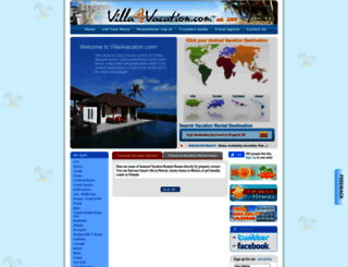villa4vacation.com screenshot