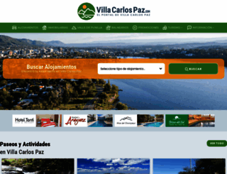 villacarlospaz.com screenshot