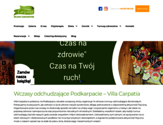 villacarpatia.pl screenshot