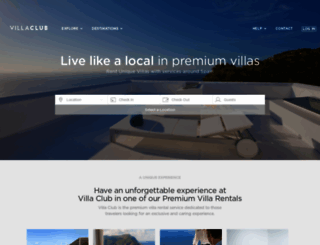 villaclub.com screenshot