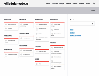 villadelamode.nl screenshot