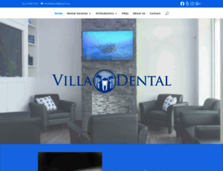 villadentaltexas.com screenshot