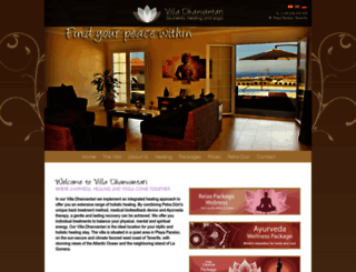 villadhanvantari.com screenshot