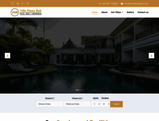 villadianabali.com screenshot