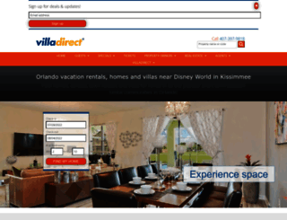 villadirect.com screenshot