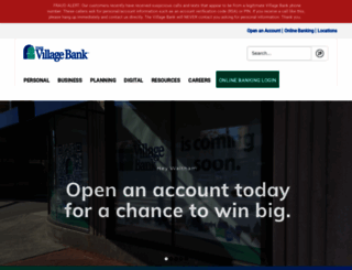 village-bank.com screenshot