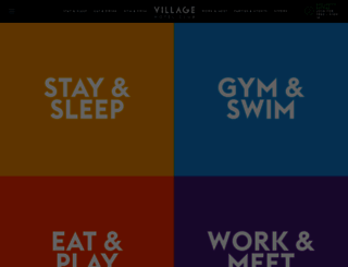 village-hotels.co.uk screenshot