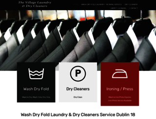 village-laundry.com screenshot